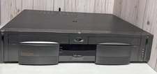 Go Video GV3060 Dual Deck VHS VCR 4-Head Player Recorder Tested No Remote