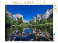 Calvendo Puzzle Yosemite Valley | 1000 Pieces, Finished Size 25.2 × 18.9 In (64