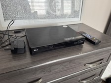 LG BP250 Blu-Ray Disc DVD Player With Remote & Power Cable - Tested and Working