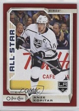 2018-19 O-Pee-Chee Red Blank Back Anze Kopitar #408 0c3