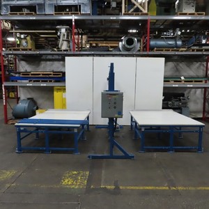 Gateway 96" (8') Hot Wire Foam Guillotine Cutter Workstation 120V 1Ph W/ Tables