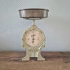 Antique KRUPS kitchen scale, rare German cast iron kitchen scale