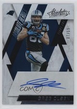 2016 Panini Absolute Absolute Heroes Auto 7/15 Greg Olsen #25 Auto 0m0