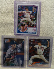 2018 Topps Chrome Silver Pack Series 1 Max Fried Rookie RC #49 + Chrome RC #66 +