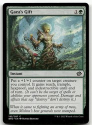Gaea's Gift #182/287 Common The Brothers' War