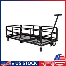 Folding Hitch Mount Cargo Carrier Cart 750 Lb Trailer Hitch Luggage Rack Basket
