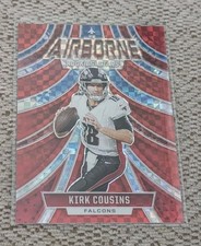 2024 KIRK COUSINS ROOKIES & STARS AIRBORNE RED PLAID #A-KCS (FALCONS)
