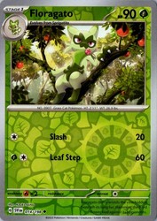 Floragato 014/198 Reverse Holo (Scarlet & Violet Base Set)