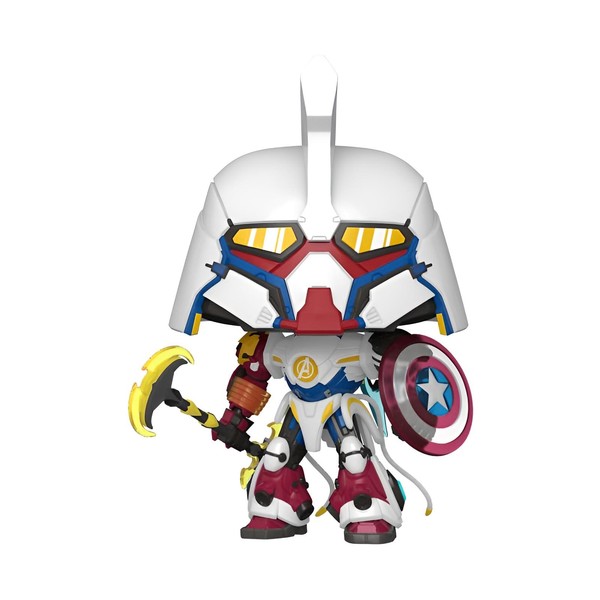 Gw99B7 What If...? Super Sized Pop! Marvel Vinyl Figur Super Mech 15 Neu & Ovp-image