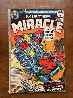 Mister Miracle #6 (DC 1972) [VG-] 1st Female Furies, Flashman (Stan Lee Parody)