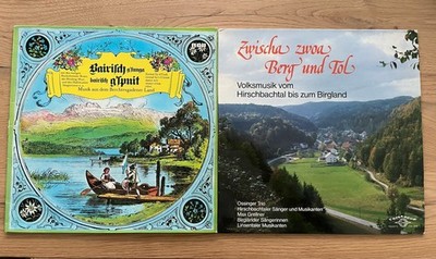 2 LP Set: Zwischa zwoa Berg und Tol & Bairisch a'hunga bairisch g'smit