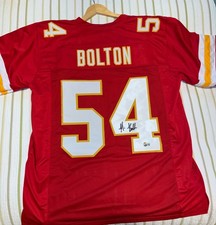 Nick Bolton Signed Kansas City Chiefs Jersey (Beckett) 2021 2nd Round Pick L.B.