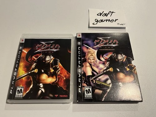 Playstation 3 PS3 Ninja Gaiden Sigma Collector's Edition Excellent No Artbook