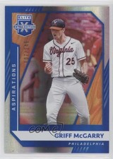 2021 Panini Elite Extra Edition Aspirations Blue 7/249 Griff McGarry #145 q1v