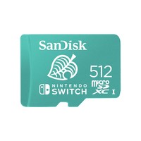 SanDisk SDSQXAO-512G-GNCZN - 512 GB - MicroSDXC - UHS-I - 100 MB/s - 90 MB/s