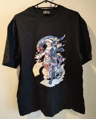 Pokemon Center T-shirt Subway Master Unused Black Charcoal Character Apparel