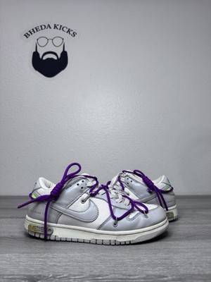 Size 7 - Nike Dunk Low Off-White Lot 21 of 50 DM1602-100 Men s Preowned