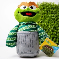 Oscar The Grouch Plush 10" Stuffed Sesame Street Doll Collectible Trending