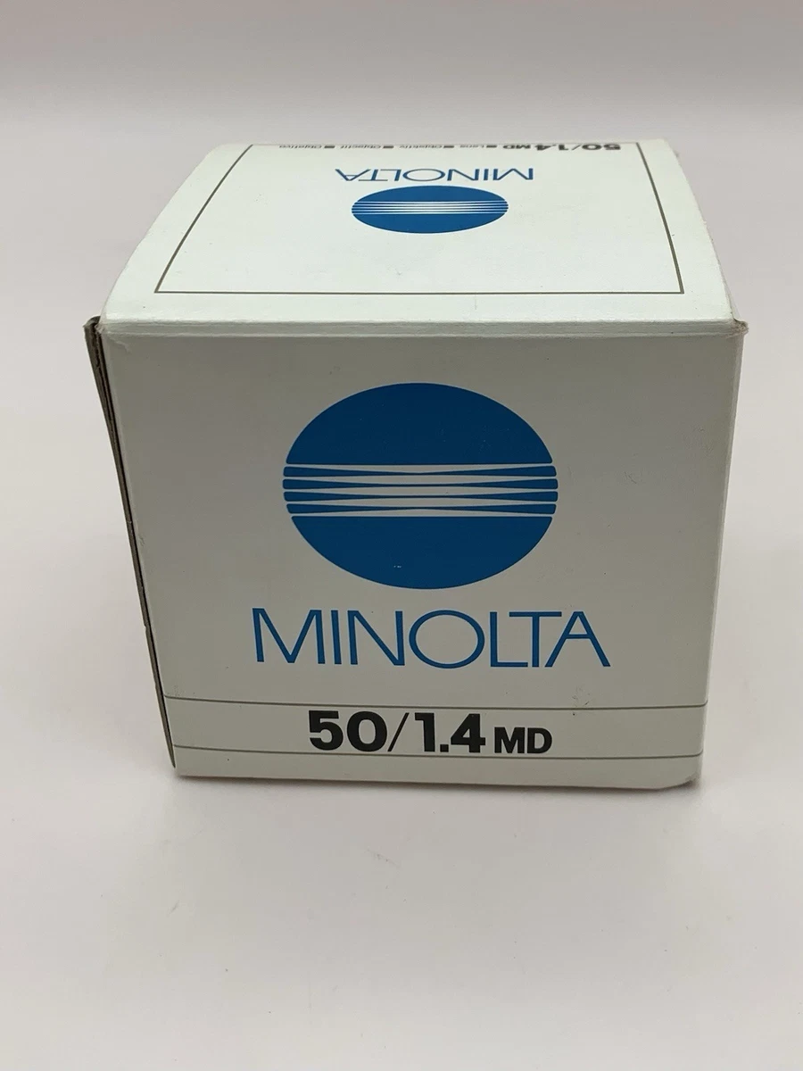 Minolta MD f/1.4 Lenses 50mm Focal for sale | eBay