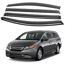 4PCS Rain Guards Fit for Honda Odyssey 2011-2017, Durable Front  Rear Window...