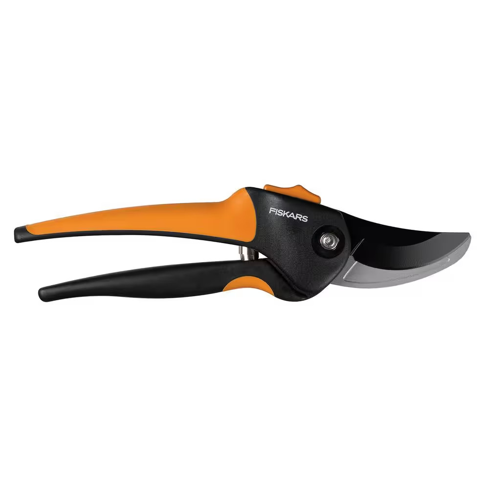 3/4 In. Cut Capacity 9.4 In. Steel Blade Bypass Pruning Shears with Softgrip Han