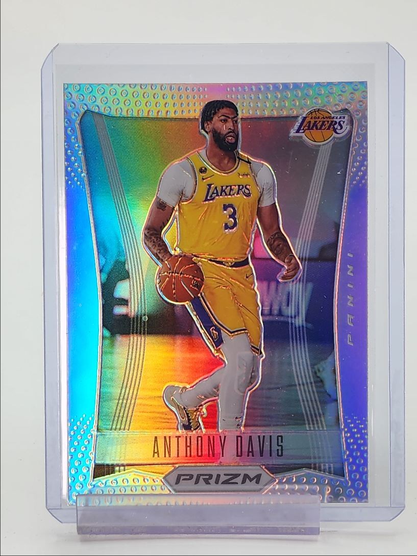 ANTHONY DAVIS 2020-21 PANINI PRIZM FLASHBACK SILVER LAKERS Q3694