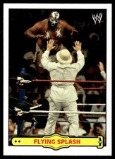 Kamala/Flying Splash 2012 Topps Heritage WWE Ringside Action Insert #23