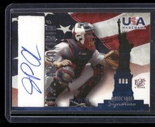 2006-07 USA Baseball Box Set #A-20 J.P. Arencibia Signatures Blue #/275