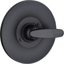 Matte Black Shower Trim Kit Single Handle Tub Shower Valve Replacement Set