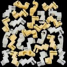 15-Piece Tailgate Door Handle Lock Rod Clip Set 5mm Rod Size 69 Color: 15 Sets