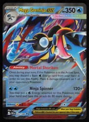 Mega Greninja ex 022/086 Chaos Rising