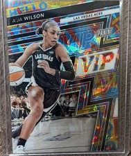 2025 Panini National Convention Gold Pack VIP #6 A'ja Wilson Hello Ice /45