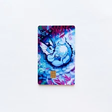 Vaporeon Pokémon Credit Card Skin – Vinyl Debit Card Sticker for Small Chip