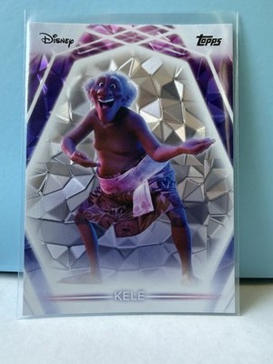 2026 Topps Disney Neon Rainbow Foil Kele #24