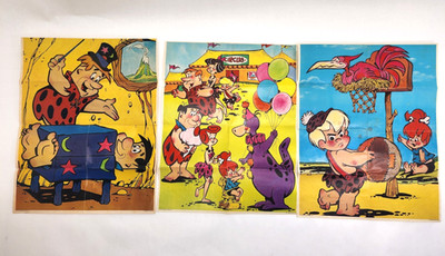 1979 Hanna Barbara The Flintstones Post Cereal Premiums Posters