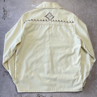 True Vintage 1970s Sear Roebuck Western Shirt Embroidered Studded