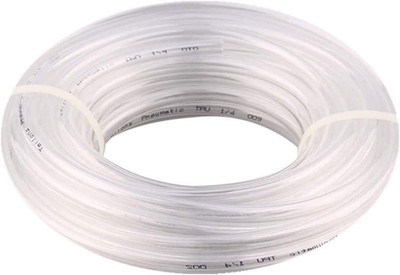 Pneumatic Tubing Pipe 1/4'' OD Clear Air Compressor PU Line Hose Tube for Water F