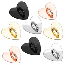 8 Pcs Phone Charm Hook, Cell Phones Finger Rings Adhesive Multicolor 