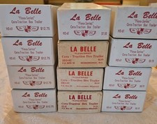 LA BELLE MODELS, HO-61 Cera - Traction Box Trailer, WOOD KIT, "Flexa-Series"