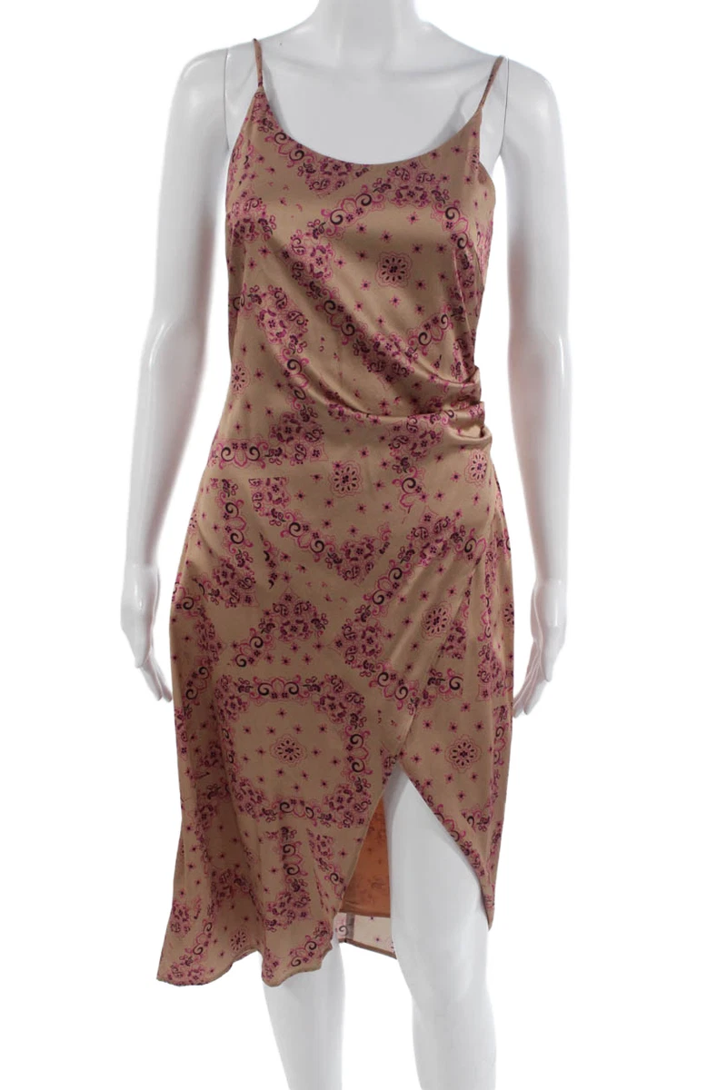 open lace back dress Buy Vark Green Floral Pattern A-Line Dress from Westside main image 0