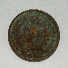 1907 Indian Head Cent Penny