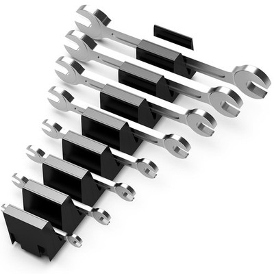 8Pcs Wrench Organizer Rack, Modular Toolbox Drawer Organizer for