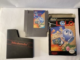 Adventures of Lolo & Kabuki Quantum Fighter NES in the box lot