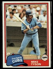 1981 Topps #294 Mike Tyson