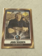2006 Topps - Hall of Fame Class of 2006 John Madden #HOFT-JM