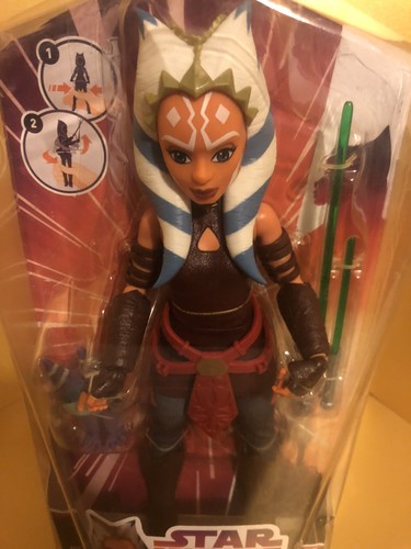 Star Wars Forces of Destiny Ahsoka Tano 11" Doll w/ Loth Cat - Picture 8 of 10