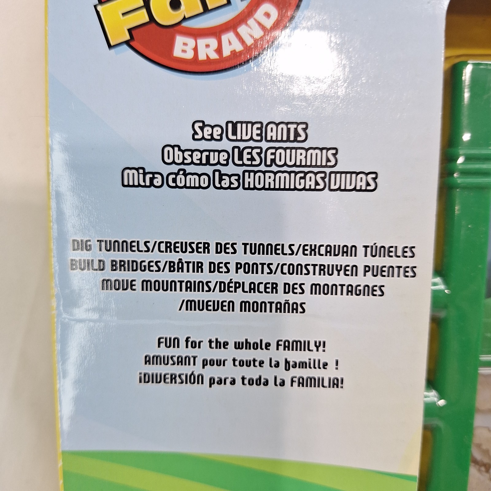 Text Box Farm Uncle Milton The Original ANT FARM, New Green Genuine STEM | eBay