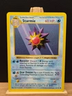 Pokemon TCG 1999 WOTC Shadowless Base Set Starmie 064/102 - Excellent