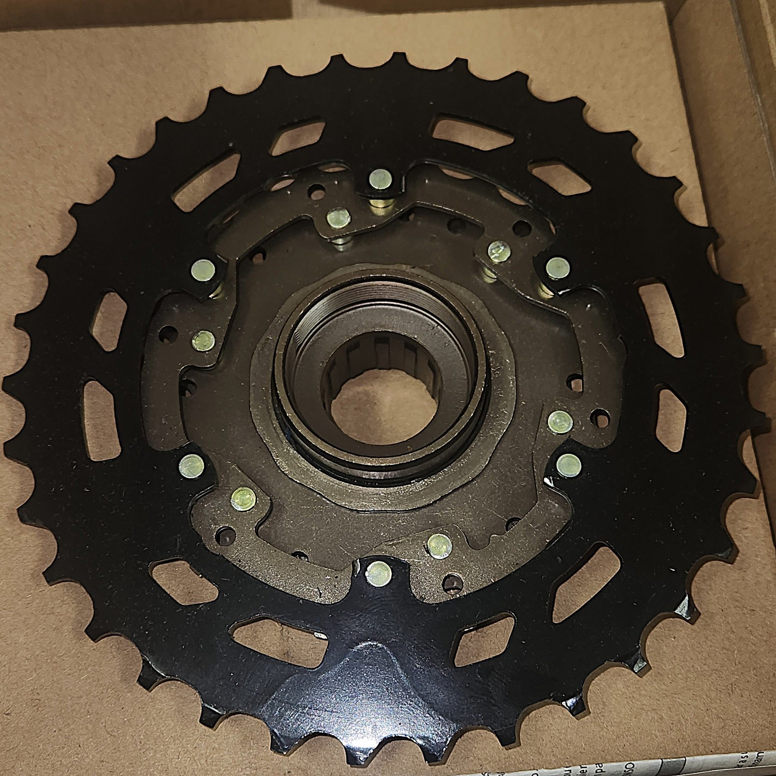 Shimano Tourney TZ500 7-Speed Freewheel 14-34T MEGA RANGE OPEN PACKAGE