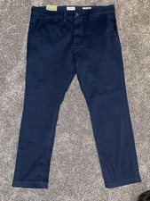 Navy Slim Chino Pants
